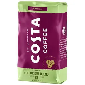 Káva The Bright Blend, stredne pražená, zrnková, 1000 g, COSTA